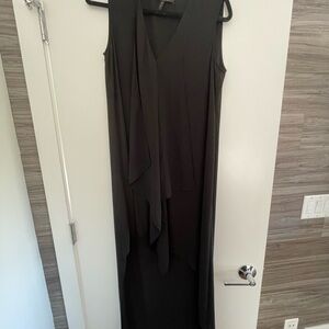 BCBGMaxAzria Black Asymmetrical Dress